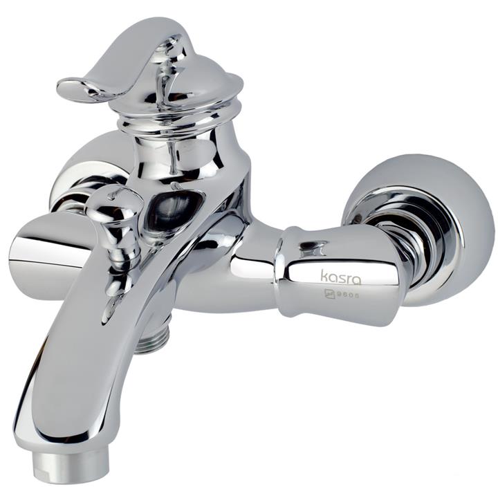 شیر حمام کسری مدل دانوب کروم Kasra danoub bath mixer